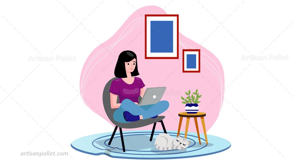 WORK FROM HOME ILLUSTRATIONS 1